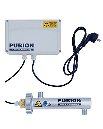 PURION 400 UV-Anlage Reinigung und Enkeimung von Trinkwasser bis 300 l/h (PURION 400 110-240V)