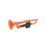 pTrumpet 700632 Trompete mit Tasche und Mundstück orange