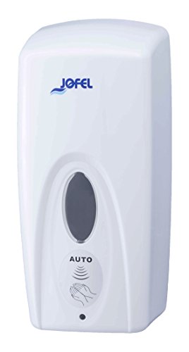 Toilettenpapierhalter Großrollen Jofel ac91050 Seifenspender Azur, nachfüllbar, weiß, 1 L, optische weiß