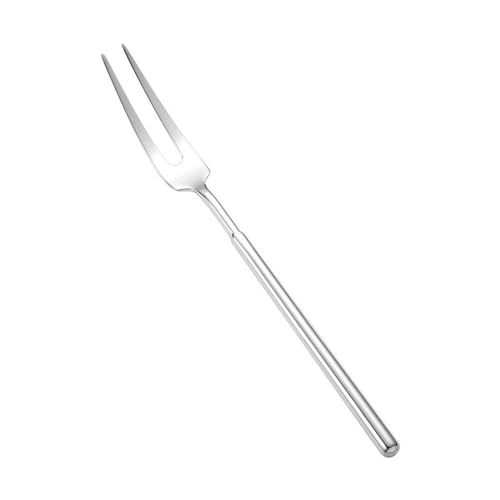 VIPAVA Menügabeln 1PC Fruit Fork Fruit Fork Moon Cake Two Teeth Fork Cafeteria Home Party Dessert Fork Tableware