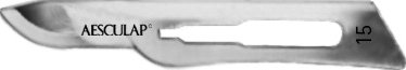 E.-Skalpellklingen Aesculap Fig. 15 steril (100 Stck.)