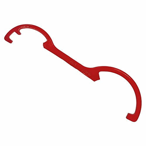 qpool24 Kupplungsschlüssel, System ''Storz'' 110-75-52 Wird zum Öffnen und Schließen von Kupplungen verwendet und ist aus Temperguss gefertigt, sowie rot lackiert