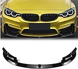 REXGEL Auto ABS Frontspoiler Lippe für BMW F80 M3 F83 F82 M4 2015-2020, FrontstoßStange Splitter Diffusor, Autoantikollisionsschutz Body Kit