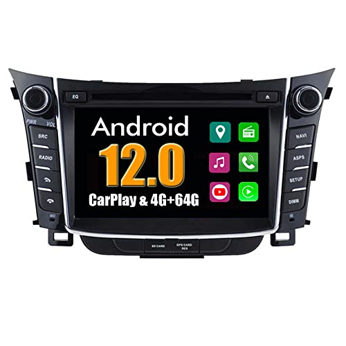 RoverOne Android System Autoradio GPS für Hyundai I30 2011 2012 2013 mit Multimedia Stereo Navigation Bluetooth DVD USB Mirror Link