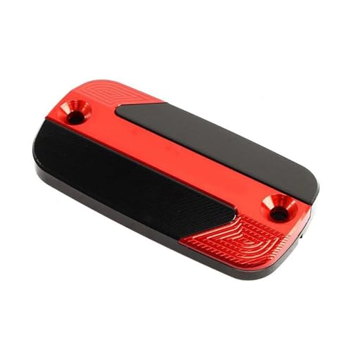 Motorrad Vorne Bremsflüssigkeitsbehälter Abdeckung Motoröl Einfülldeckel Für Goldwing Gl1800 Für Hornet 600 900 CB600F 2007-2012 (Color : Brake cover Red)