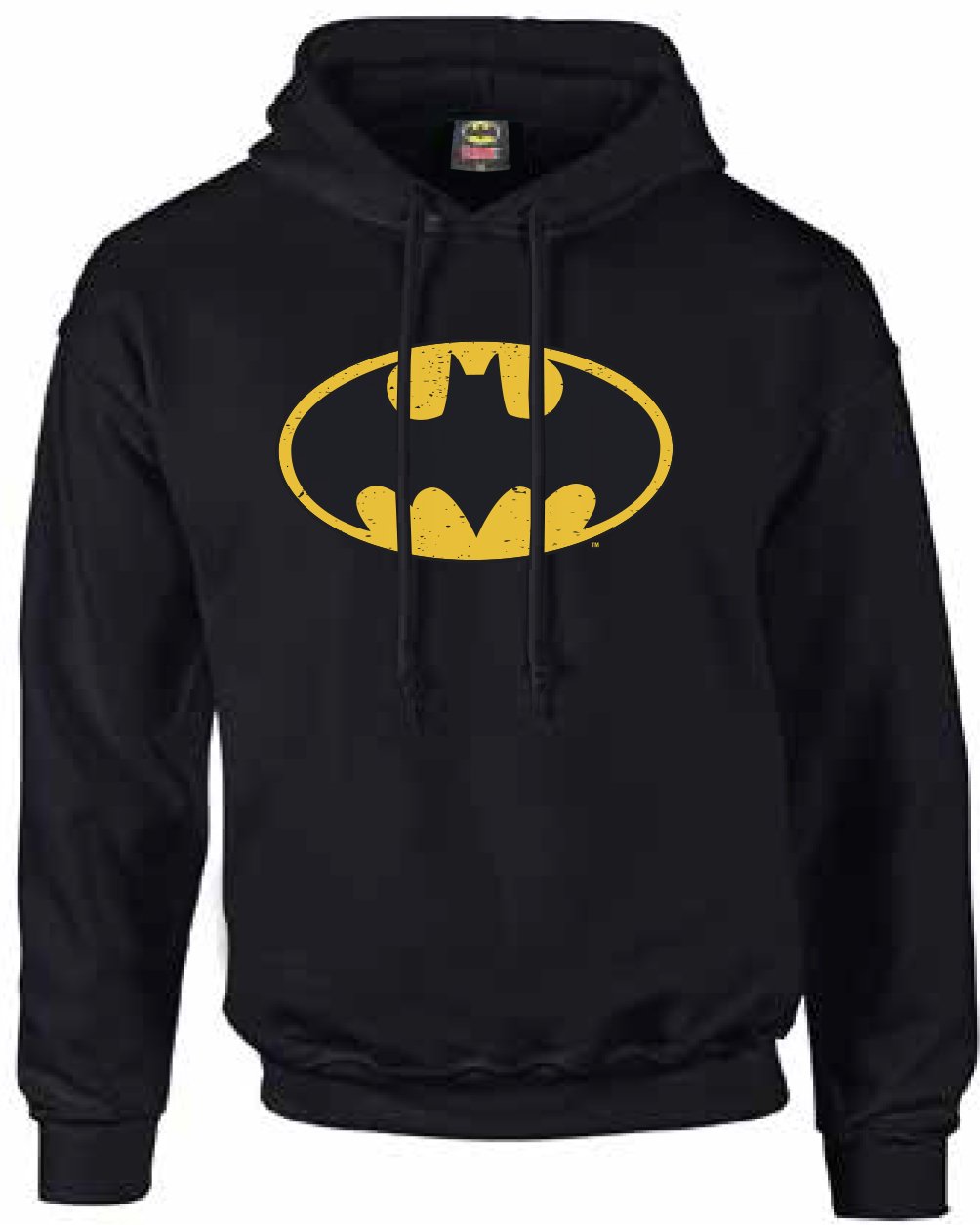 Beats & More PREMIUM Batman Pullover - DC Comics -80 % Baumwolle, 20 % Polyester - Herren und Damen - Hoodie für Batman Fans XL