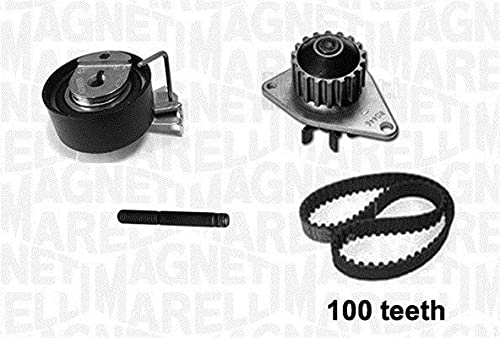 Magneti Marelli 1609525080 Kit Riemen-Verteilung mit Pumpe Wasser