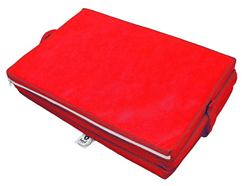 Best For Kids Klappmatratze für das Reisebett 120 x 60 cm in 5 Farben (Rot)