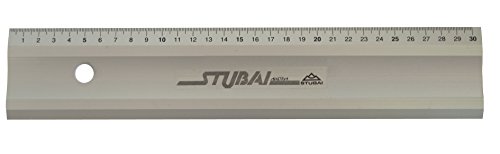 Stubai 263410 Alu-Lineal eloxiert, mit Maßeinteilung 1000 mm