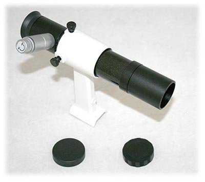 TS Optics 6x30 Sucher Teleskop - geradsichtig mit Beleuchtung, SKSU630s-bel