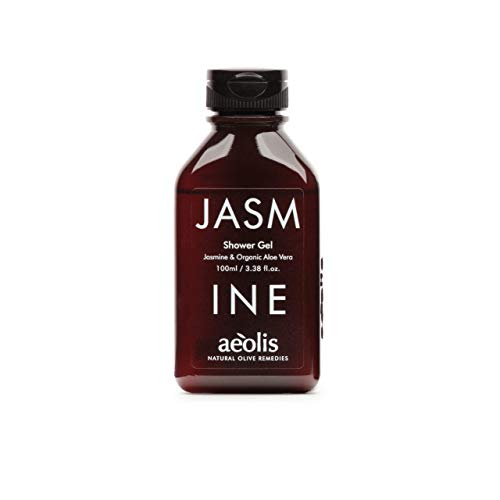 AEOLIS Skincare | JASMINE Hydrating Shower Gel | Jasmin & Aloe Vera | 100% natürlich & nachhaltig | Ohne künstliche Zusätze (Jasmin, 100ml)