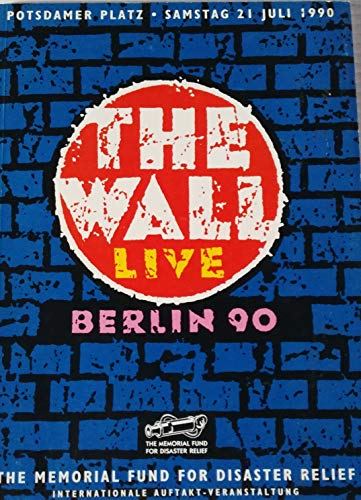 Roger Waters The Wall Live Berlin 1990 Tour Program