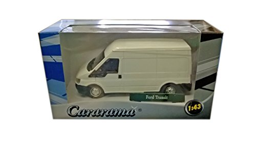 Cararama Maßstab 1: 43 Ford Transit weiß Modell Van