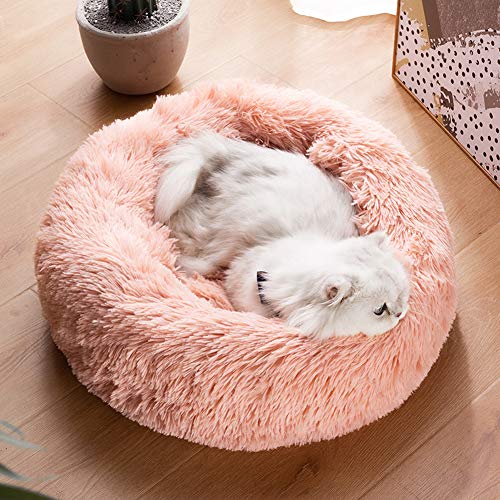 Monba Orthopädisches Hundebett mit Außenbezug für Welpen, Kätzchen, tiefer Schlafliege, Flauschiges Katzenkissen, weich, warm