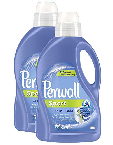 Perwoll Sport Aktiv Pflege Spezialwaschmittel, 192 (8 x 24) Waschladungen, für Sport- und Outdoorkleidung