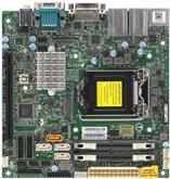 Super Micro SUPERMICRO X11SCV-L - Motherboard - Mini-ITX - LGA1151 Socket - H310 - USB 3,1 Gen 1, USB-C Gen1 - 2 x Gigabit LAN - Onboard-Grafik (CPU erforderlich) - HD Audio (MBD-X11SCV-L-B)