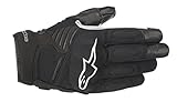 Alpinestars Motorradhandschuhe Faster Gloves Black, Schwarz, L