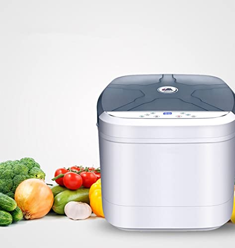BLUNOA 4,5L Obst- Und Gemüsewaschmaschine Tragbare Haushalts-Ultraschall-Reinigungsmaschine Multifunktions-Reinigungsgerät Ultraschall-Sterilisator Maschine Zur Entgiftung Von Lebensmitteln