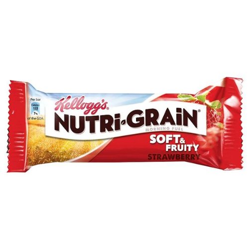 Kelloggs Nutrigrain Strawberry 28X37G