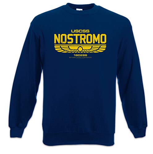 Urban Backwoods USCSS Nostromo Iv Sweatshirt Pullover Blau Größe L