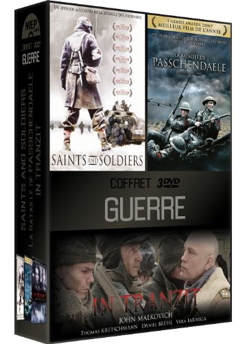 Coffret guerre : saints and soldiers ; la bataille de passchendaele ; in tranzit [FR Import]