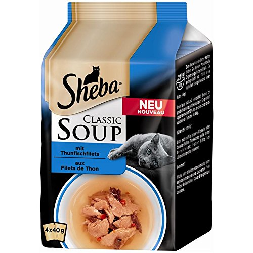 Sheba MP Classic Soup Thunfischfilets | 12x4x40g