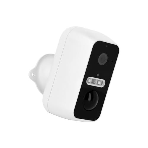 Rollei Wireless Security Cam 2K – Bewegungserkennung, Kabellose Stromversorgung, App-Steuerung und Einfache Montage für Hochauflösende Überwachung (Outdoor)