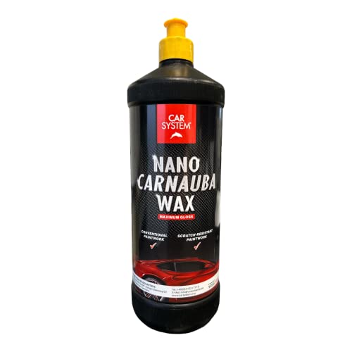 Unbekannt Car System Nano Carnauba Wax 1 Liter Hochglanz Wachsschutz