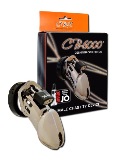 Male Chastity Keuschheitskäfig CB-6000 für Männer in Chrome