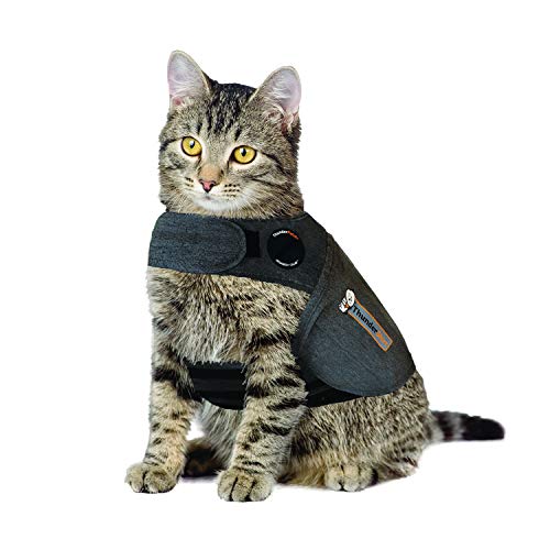 Thundershirt T02-GHS Mantel für die Katze, S, grau