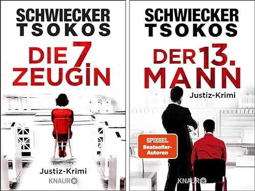 Florian Schwiecker/Michael Tsokos | Eberhardt & Jarmer ermitteln | 2 Justiz-Krimis im Set | Die 7. Zeugin + Der 13. Mann