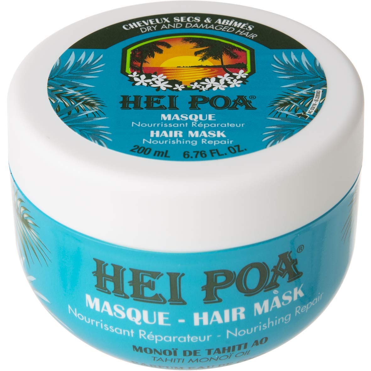 Hei Poa Nourishing Repair Hair Mask Tahiti Monoi Oil 200 ml