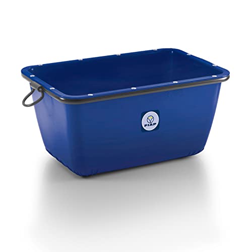 FIAP profifish Fishbowl 325 - Behälter - Fischwanne -Behälter - Inspektionswanne - hohe Beständigkeit - Farbe blau - Material Kunststoff PE - Volumen 325 Liter - Fischzucht - Teich - Teichwirtschaft
