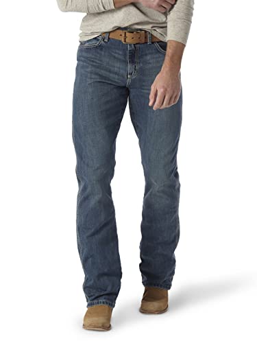 Wrangler Herren Retro Relaxed Fit Boot Cut Jeans - Blau - 36W / 36L