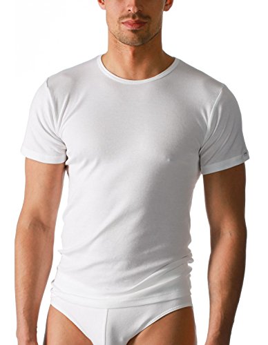 Mey Basics Serie Noblesse Herren Shirts 1/2 Arm Weiß 6