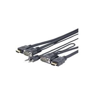 VivoLink Pro - Video- / Audiokabel - HDMI / VGA / Audio - HD-15 (VGA), Stereo Mini-Klinkenstecker, HDMI (M) bis HD-15 (VGA), Stereo Mini-Klinkenstecker, HDMI (M) - 5 m