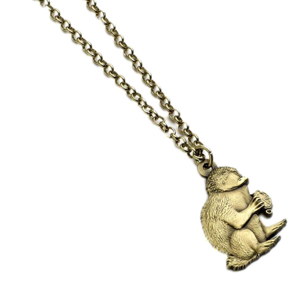 The Carat Shop Antique Brass Niffler - Fantastic Beasts Necklace FN0018