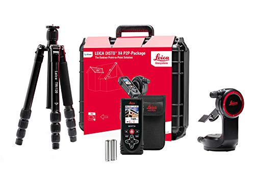 Laser-Entfernungsmesser Leica DISTO X4 Paket - im Koffer, mit DST 360