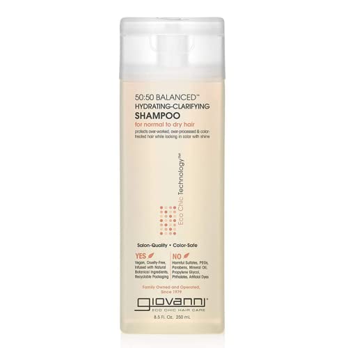 Giovanni 50:50 Balanced Hydrating Clarifying Organic Shampoo 250 ml