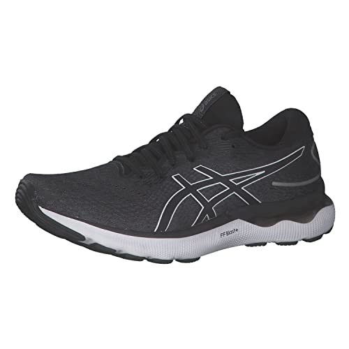 ASICS Herren Gel-Nimbus 24 Sneaker, Schwarz, 42.5 EU