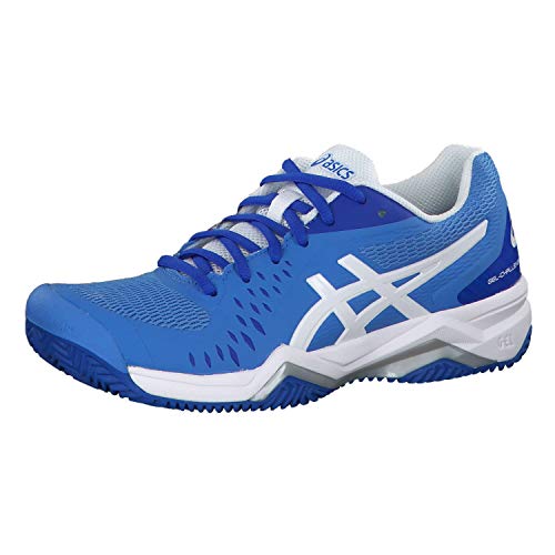 Asics Damen Gel-Challenger 12 Clay Tennisschuhe, Blau (Blue Coast/White 404),37.5 EU