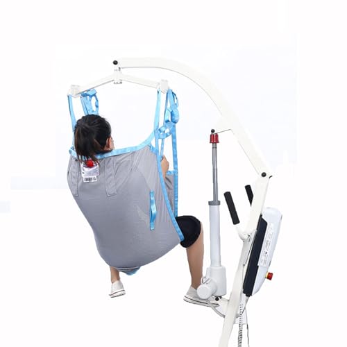 GeRRiT Patient Lift Transfer Belt, Mesh Bathroom Unit, Patient Lifter, Split Leg Sling for Transfer from Bed to Wheelchair, Deck Chair, Shower Chair or Toilet for Nursing, Elderly, Disabled