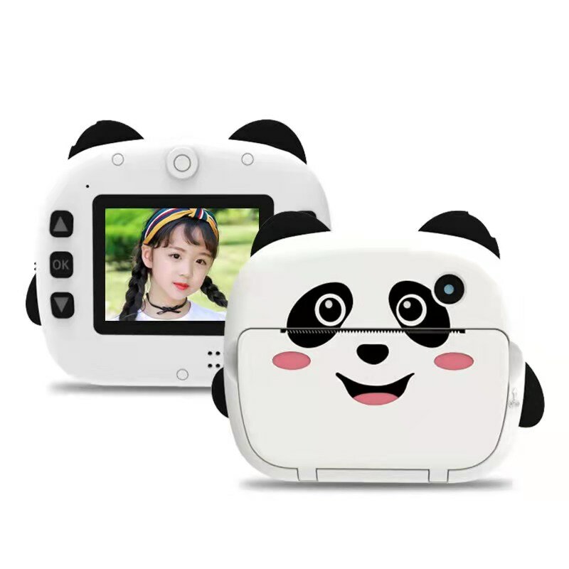 Kinder-Sofortbildkamera mit 2,4-Zoll-Display LCD, Thermodrucker, digitale Fotokamera für Kinder, Spielzeugkamera für Kin