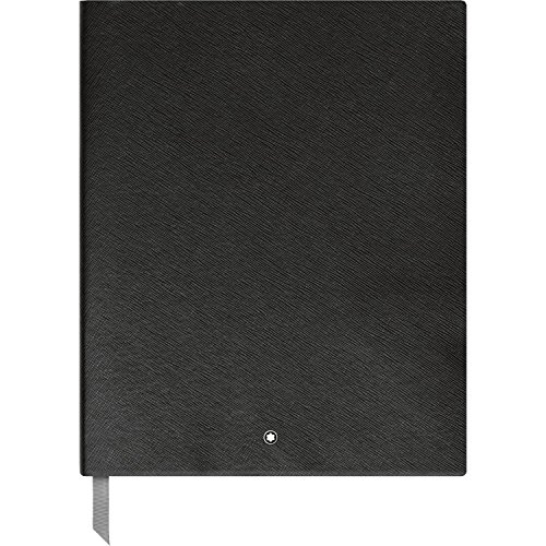 Montblanc Sketchbook 116928 Fine Stationery #149 – Leder Notizbuch A4 blanko mit Softcover – Farbe: Black – 272 Seiten