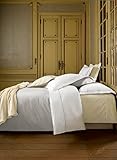 De Witte Lietaer Bumblebee Luxus-Bettwäsche, Perkal, Bettbezug + Kissenbezüge, Baumwolle, Weiß/Silber, 140 x 200 cm