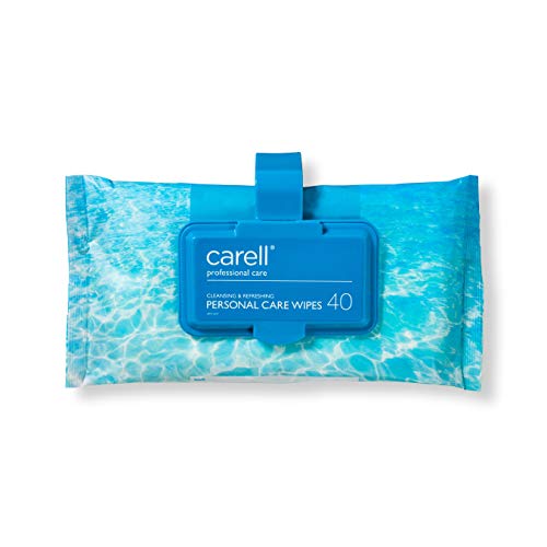 Carell Personal Care Wipes Reinigungstücher, ideal für Patienten, 24 Packungen à 40 Tücher