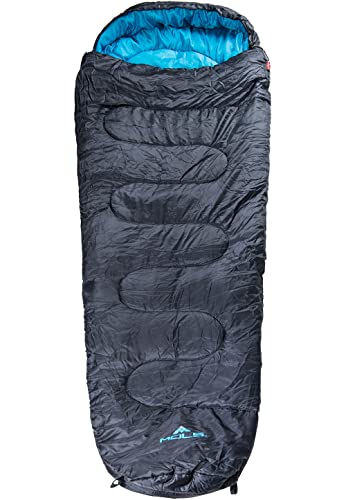 MOLS Unisex Sleeping Bag Ebeltoft Ideal for use in The Summer 2001 Dark Navy, One Size