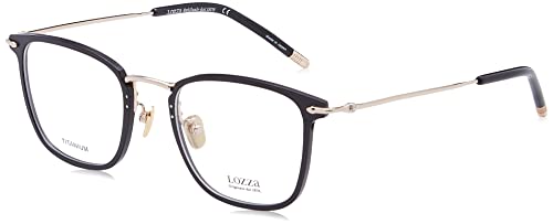 Lozza Unisex VL2390 Sunglasses, Rose Gold mit Halbmattem Schwarzen Teilen, 52