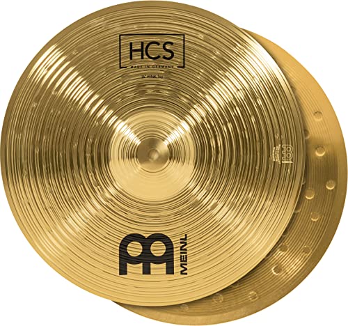 Meinl Cymbals HCS14H HCS Serie 35,56 cm (14 Zoll) Hihat Paar Becken