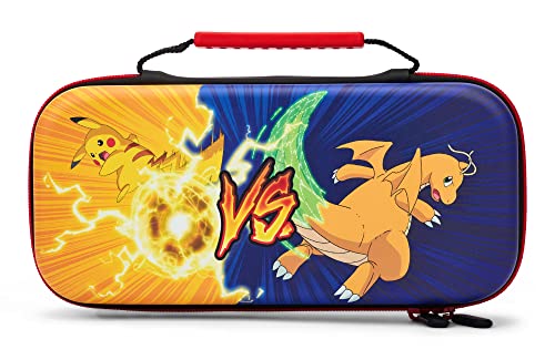 Schutzetui von PowerA für Nintendo Switch – OLED-Modell, Nintendo Switch und Nintendo Switch Lite – Pokémon: Pikachu vs. Dragonite